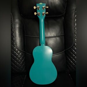 Vibrant Teal Ukulele by Kala